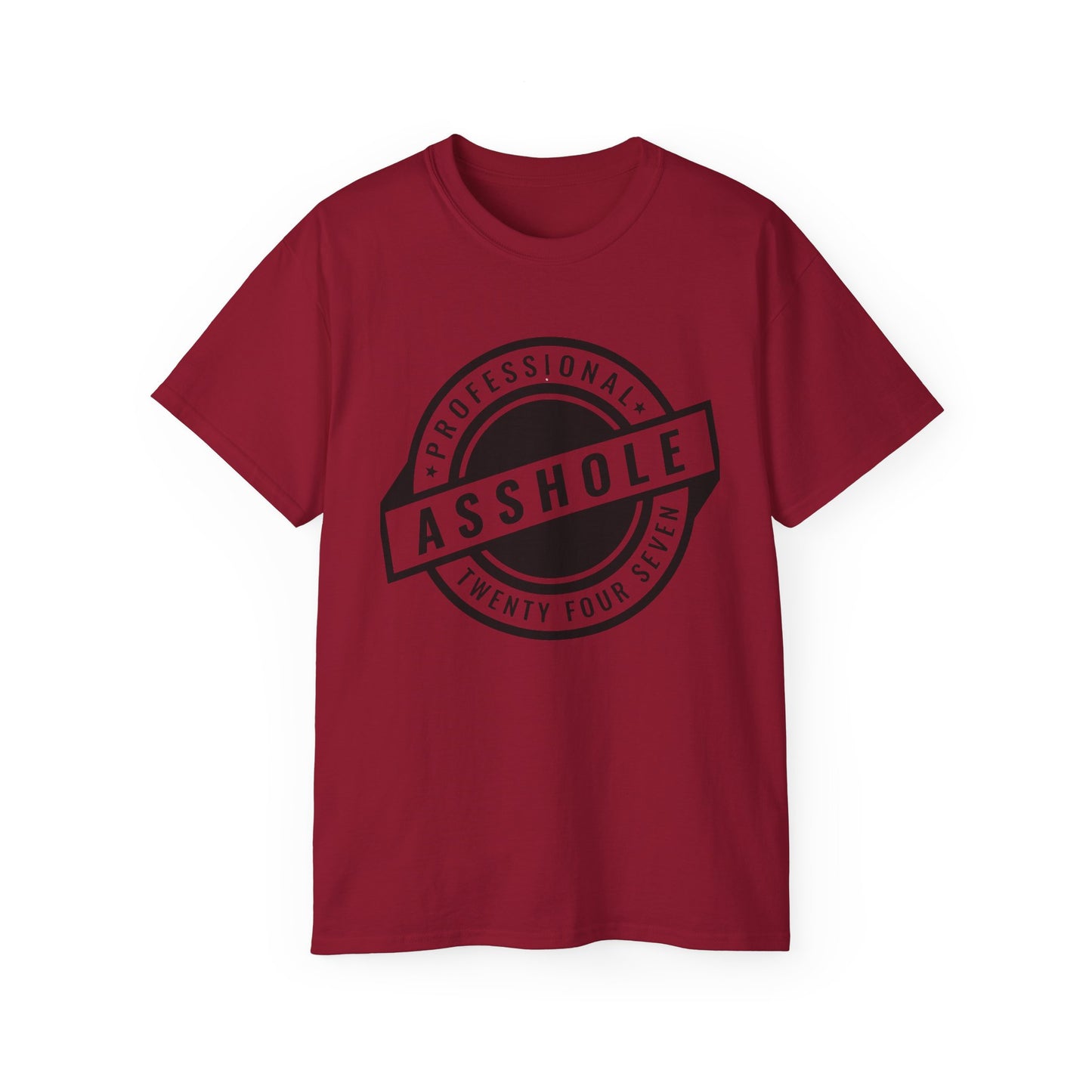 'Professional Asshole' Badge Tee