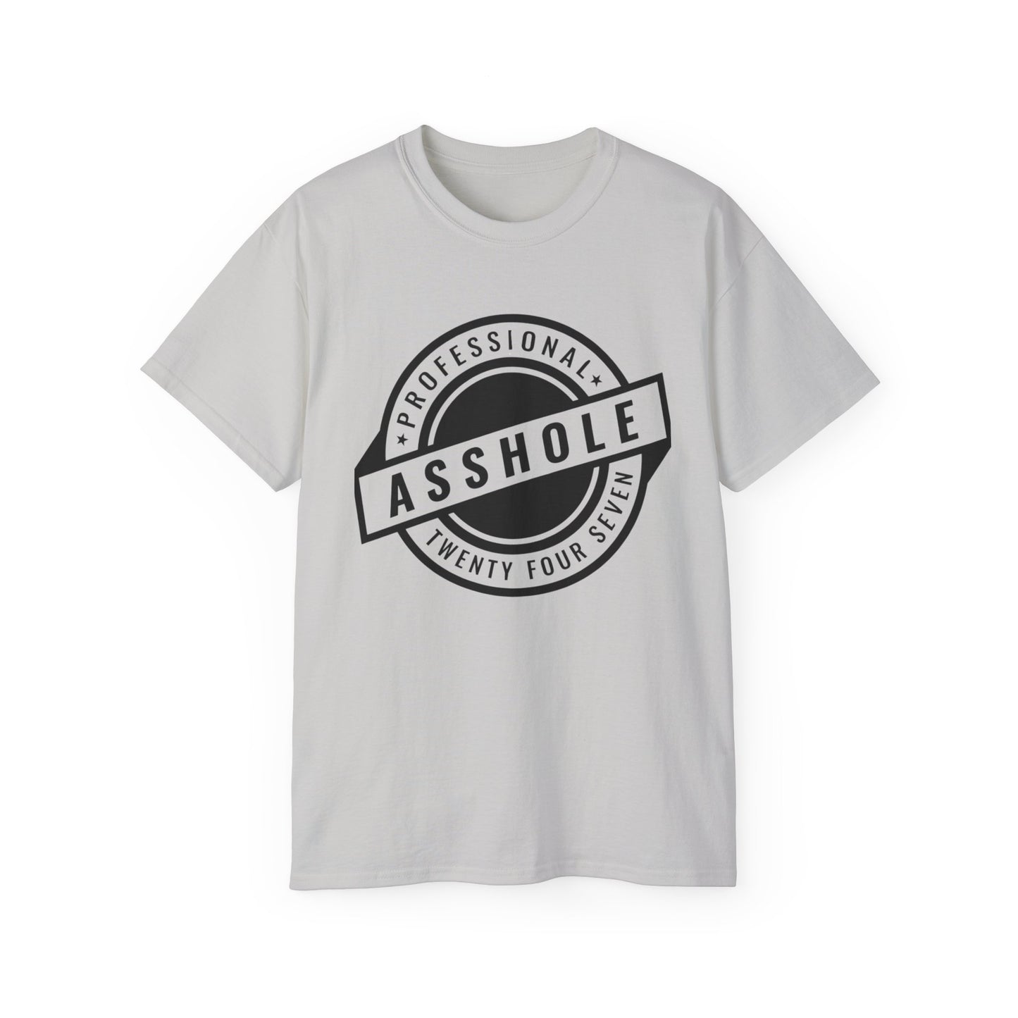 'Professional Asshole' Badge Tee
