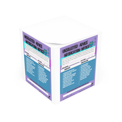 Unsolicited Advice Notification Notice