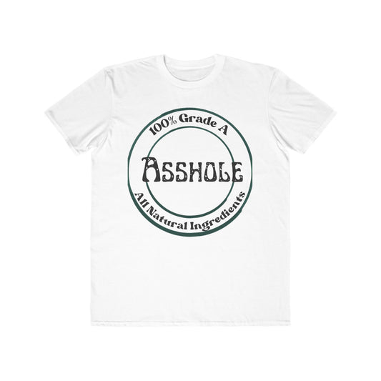 "100% Grade A Asshole" Vintage Stamp Graphic