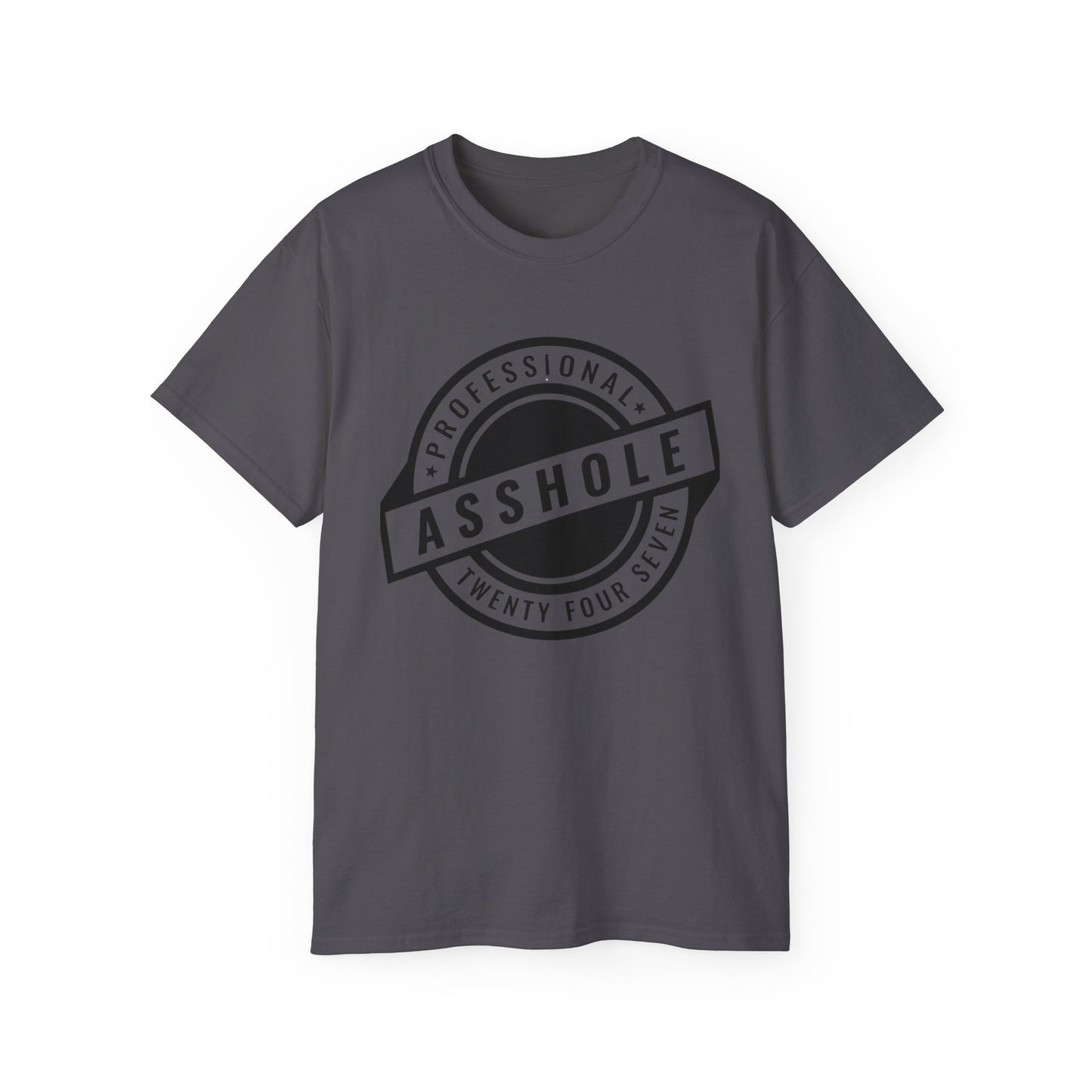 'Professional Asshole' Badge Tee
