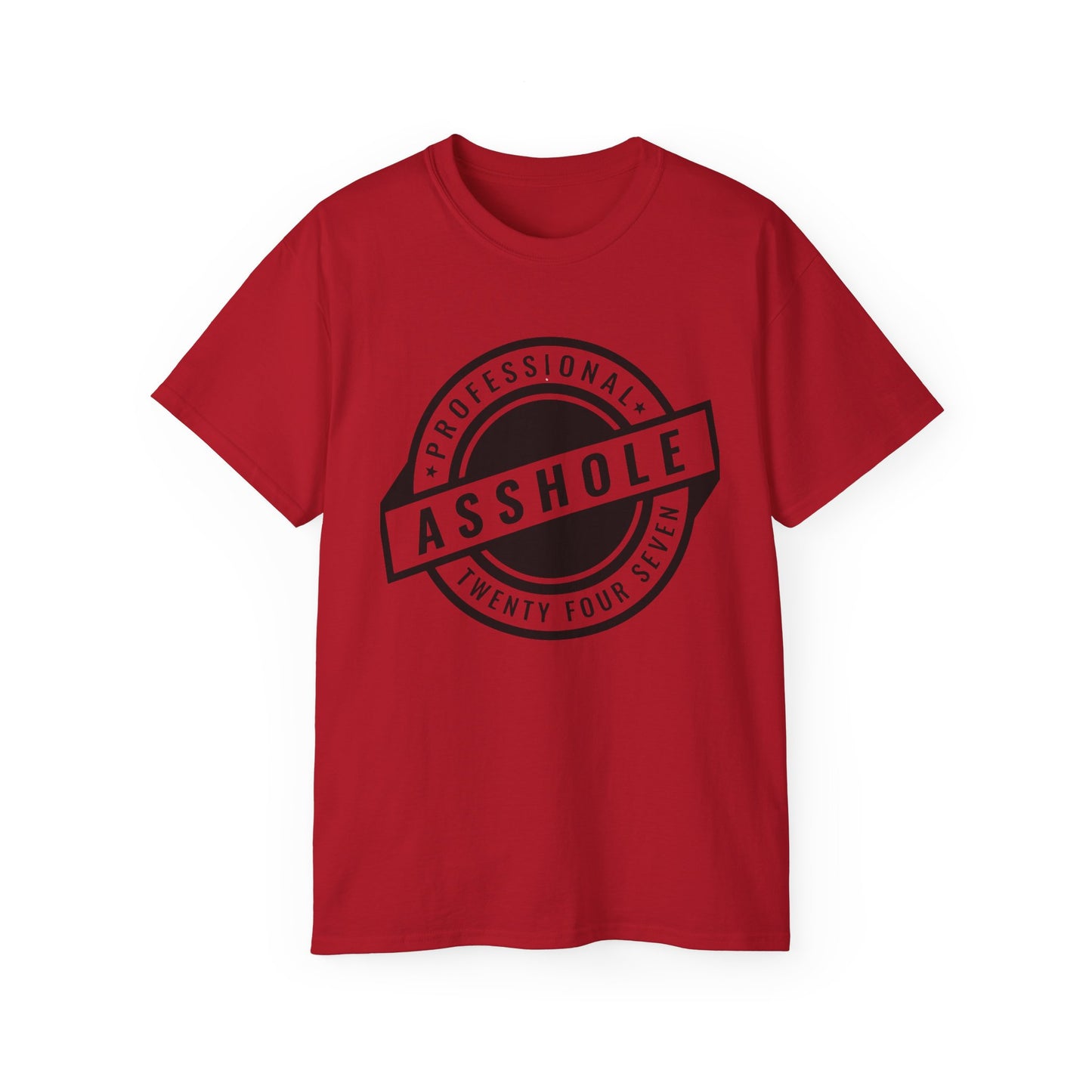 'Professional Asshole' Badge Tee