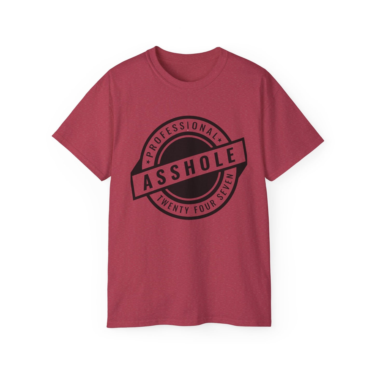 'Professional Asshole' Badge Tee