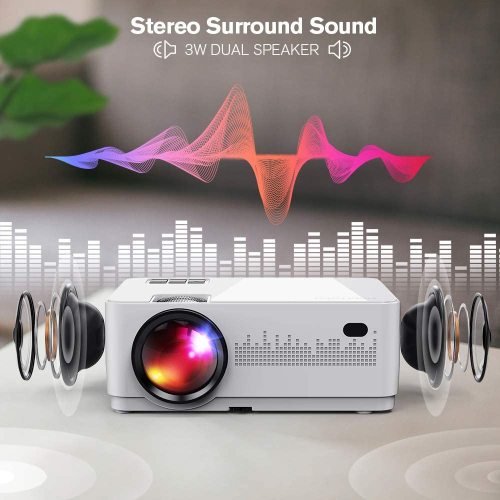 Video Mini Projector with Carrying Case